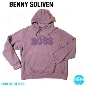 Benny Soliven BOSS hoodie XL official merchandise Men's X Large Magenta FIRE